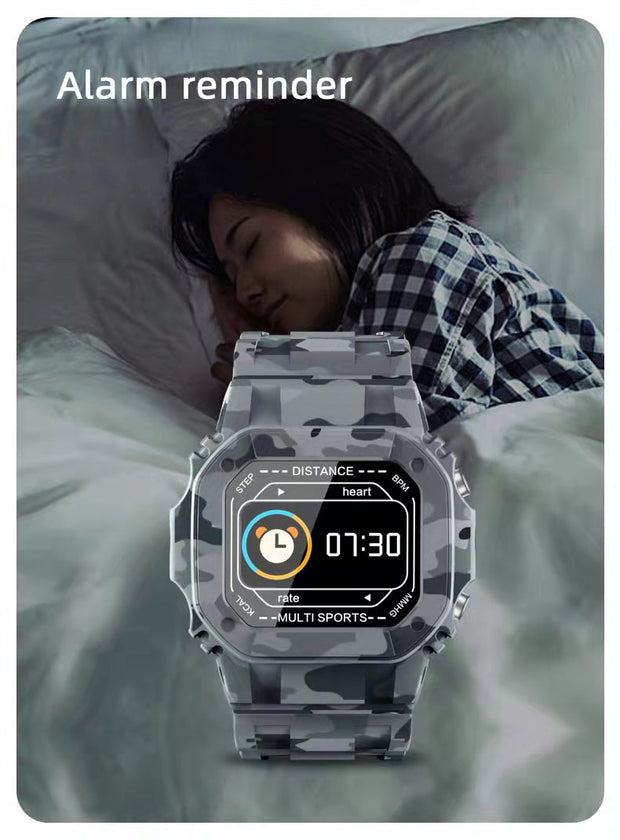 Nexus - Kids and Teens Smartwatch - Grey Camouflage Smart Watch Cactus Watches 