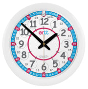 Wall Clock - Red/Blue - 12/24HR Wall Clocks shop cactus watches 