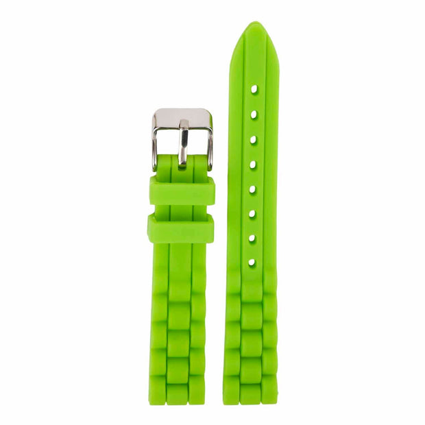 Lime Green Silicone 16mm Band for CAC-58-M12 & CAC-64-M12 Bands Cactus Watches 