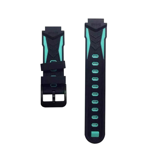 Kidocall - Aqua / Black band for CAC-129-M12 Bands Cactus Watches 