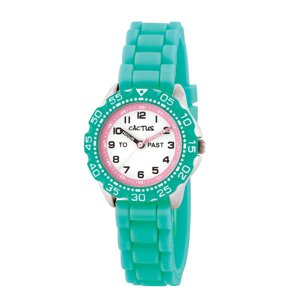Supreme - Sports Kids Youth Watch - Teal Watches shop cactus watches 