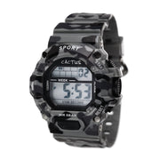 Explorer - Kids Camouflage Digital Watch - Grey Black
