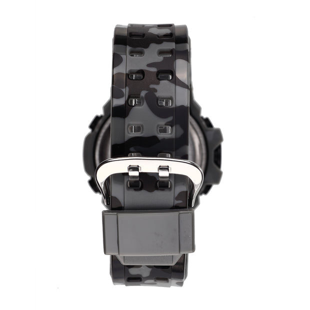 Explorer - Kids Camouflage Digital Watch - Grey Black