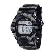 Explorer - Kids Camouflage Digital Watch - Green Black