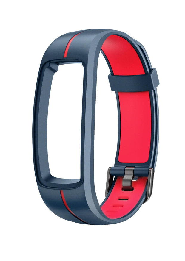 Stride - Interchangeable Smartwatch Band - Navy Blue / Red band for CAC-111-M03 Bands Cactus Watches 