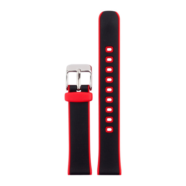 Band for Shine - Black / Red trim Band for Shine CAC-125-M01 Bands Cactus Watches 