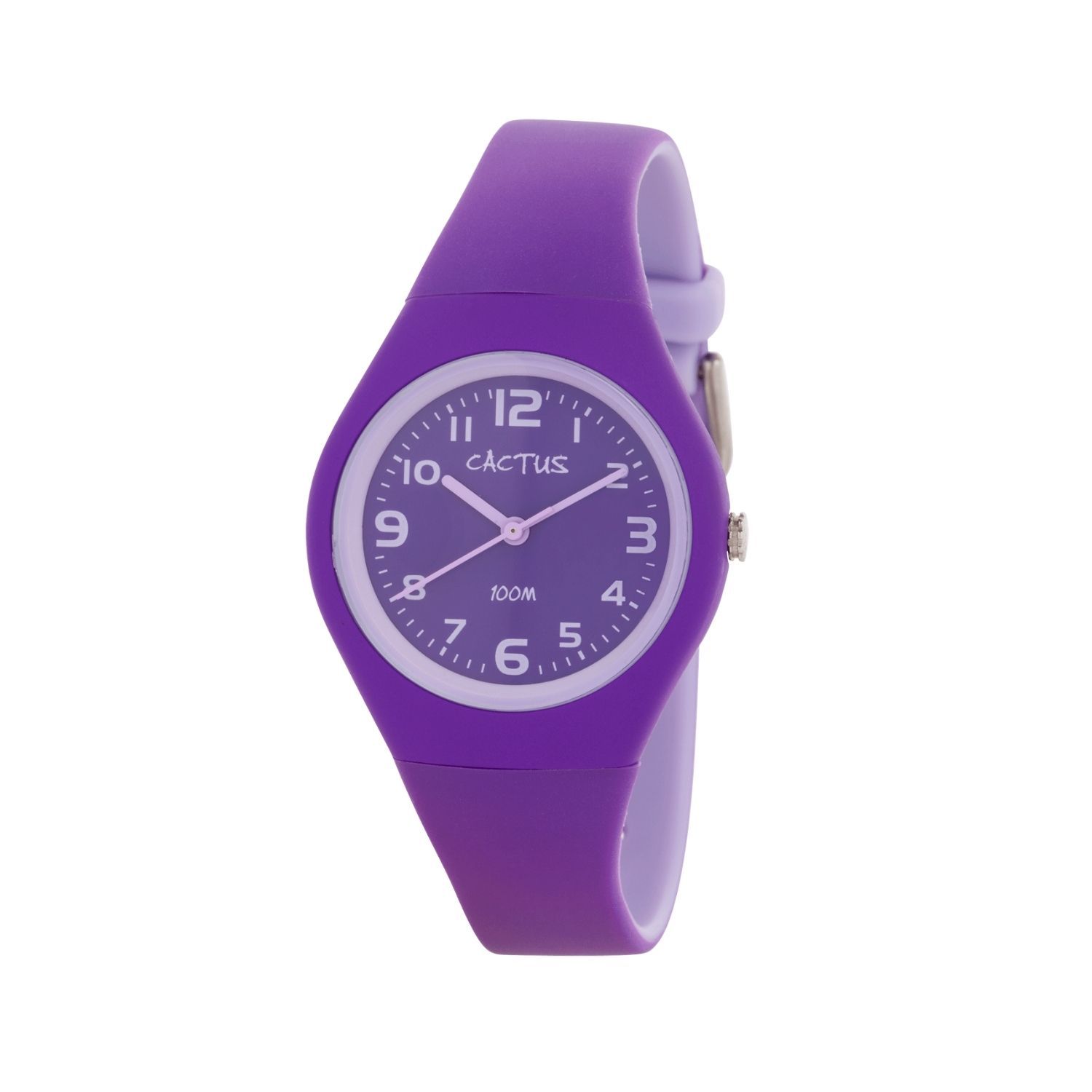 Purple waterproof watch hot sale