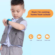 Kidocall - 4G Smartwatch, Phone & GPS tracking for Kids - Blue Smart Watch shop cactus watches 