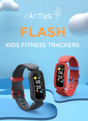 Flash - Kids Fitness Activity Tracker - Black Smart Watch Cactus Watches 