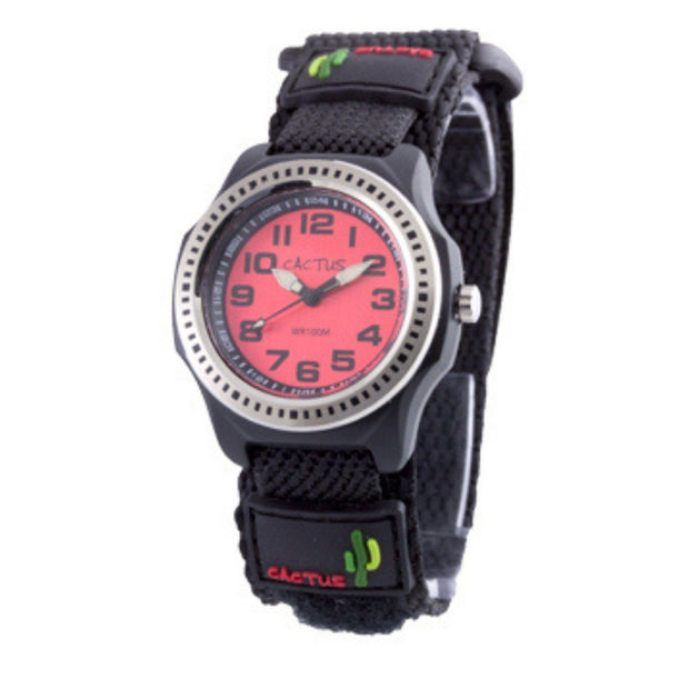 Rugged Ranger - Tough Boys' Kids Watch - Red Watches shop cactus watches 