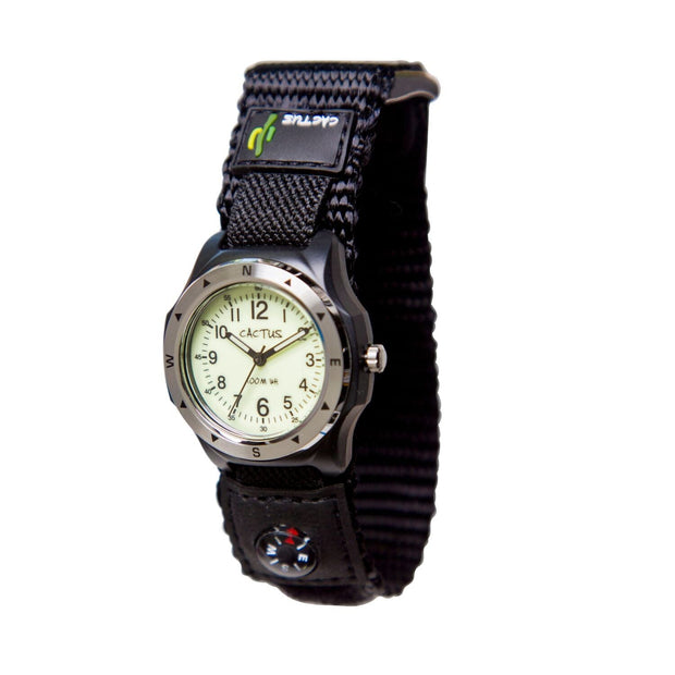 Navigator - Kids Boys Waterproof Watch - Black Watches shop cactus watches 