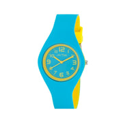 Duplex - Kids Watch - Aqua / Yellow Watches shop cactus watches 