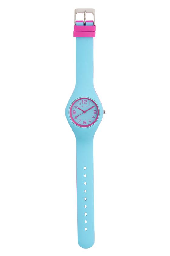 Duplex - Kids Watch - Blue / Hot Pink Watches shop cactus watches 