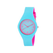 Duplex - Kids Watch - Blue / Hot Pink Watches shop cactus watches 