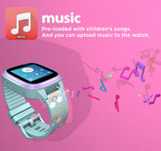 KidoPlay - Kids Interactive Game Watch - Aqua / Purple shop cactus watches 