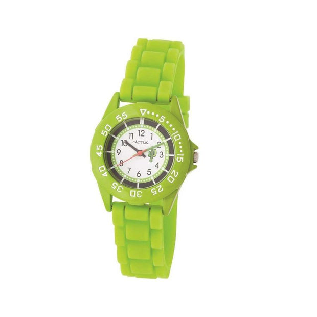 Beach Bright - Sports Kids Youth Watch - Lime Green Watches shop cactus watches 