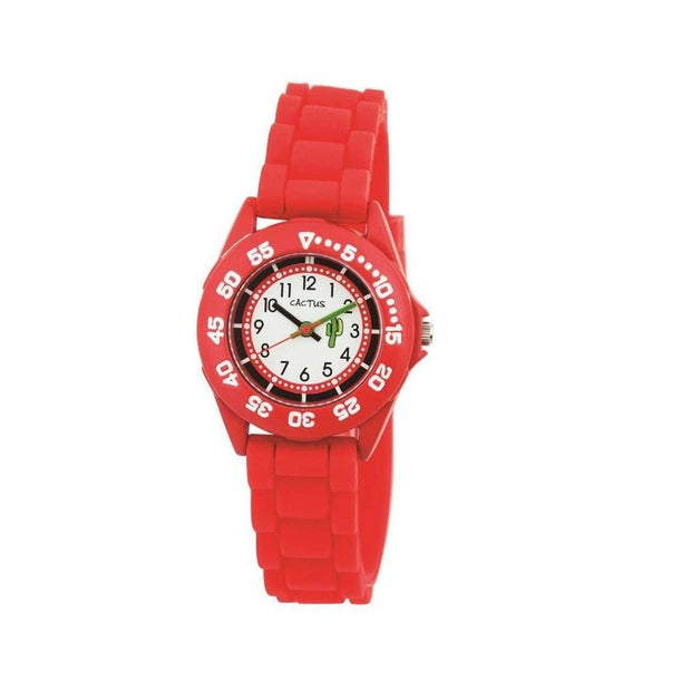 Beach Bright - Sports Kids Youth Watch - Red Cactus Watches 