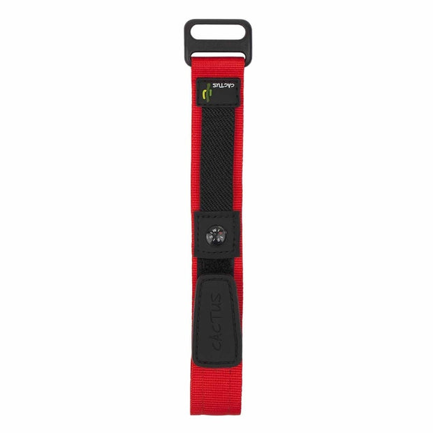 Navigator Band - Red velcro band for CAC-65-M07 Bands Cactus Watches 