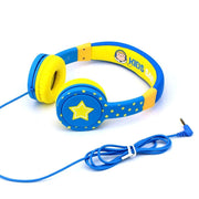 Comfort Kids Headphones | Safe Volume Limited Over-Ear Earphones - Green/Blue Headphones Cactus Watches 