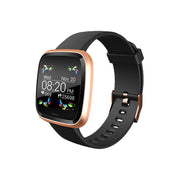 The Quad Black & Rose Gold Everyday Smartwatch Smart Watch shop cactus watches 