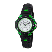Bliss - Popular Kids Waterproof Watch, Boys, Girls, Tweens, Teens - Black/Green Watches shop cactus watches 
