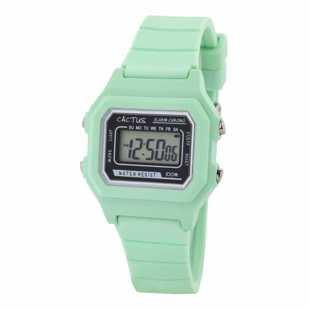 Dynamo - Digital Kids Watch - Mint Green Watches shop cactus watches 