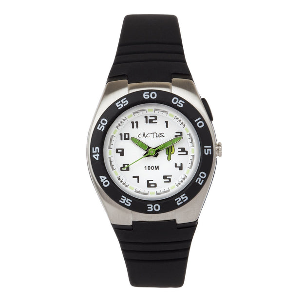 Summer Glide - Waterproof Kids Watch - Black Watches shop cactus watches 