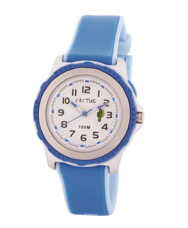 Summer Splash - 100m Water-Resistant Kids Watch - Blue Blend Watches shop cactus watches 