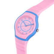 Sunset - Kid's Waterproof Watch, Slim, Sleek - Pink/Blue Watches shop cactus watches 