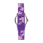 Timekeeper - Kids Watch - Purple / Flowers Watches shop cactus watches 