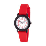 Timekeeper - Kids Watch Time Teacher - Red Watches shop cactus watches 